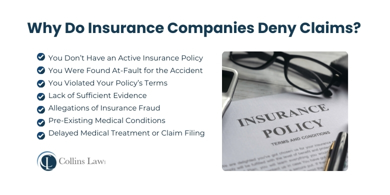why do insurance companies deny claims in Alabama
