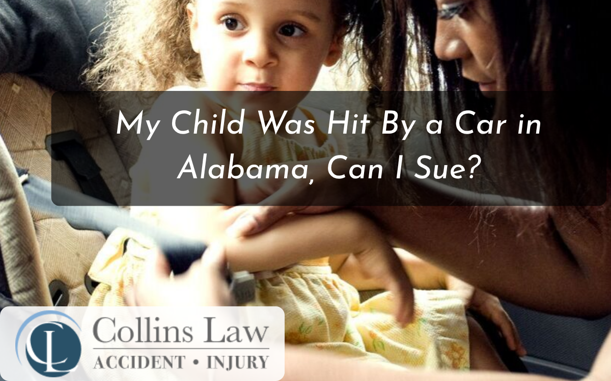 My Child Was Hit By a Car in Alabama, Can I Sue?