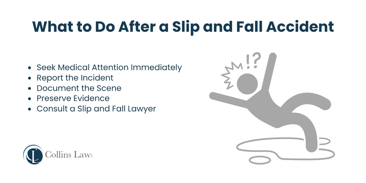 Image about what to do after a slip and fall accident