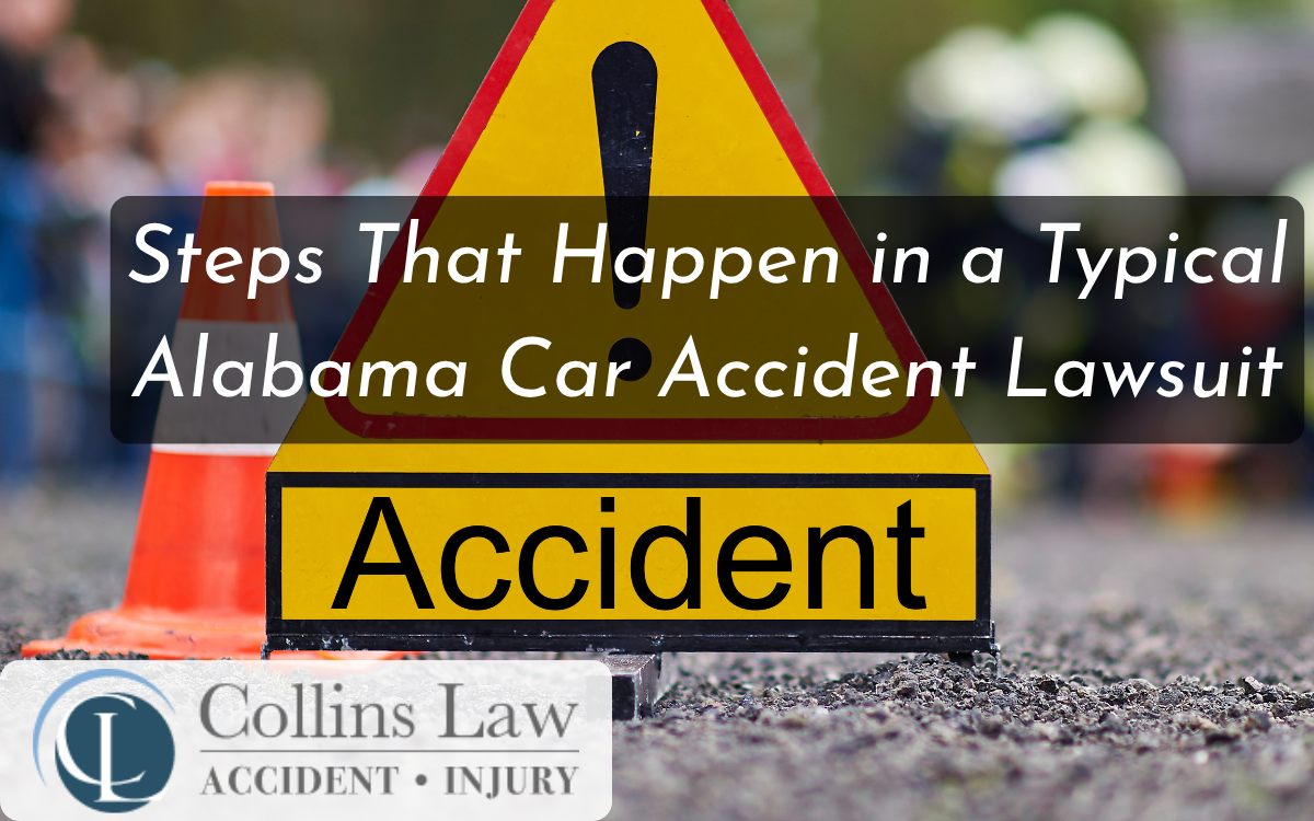 Steps That Happen in a Typical Alabama Car Accident Lawsuit