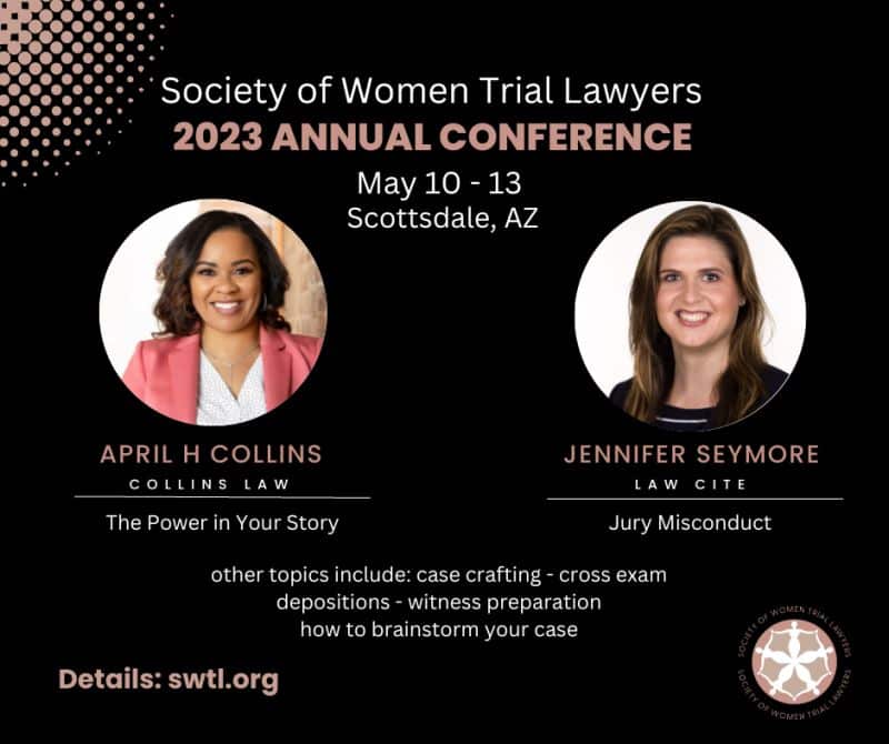 collins-law-society-of-women-trial-lawyers-2023-annual-conference
