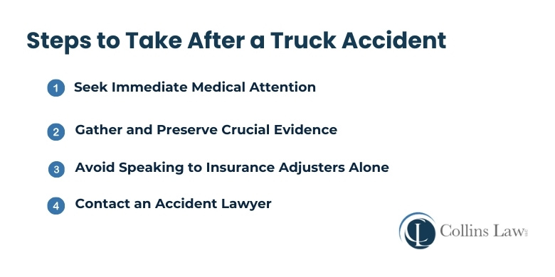 what to do after a truck accident